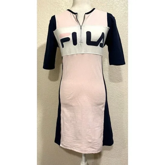fila bodycon dress Fila size S velvet bodycon long-sleeve mini dress